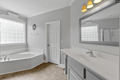 Welcome home to this fantastic 4 bed/4.5 bath all brick home on Timberlake Country Club in South Carolina - for sale on GolfHomes.com, golf home, golf lot