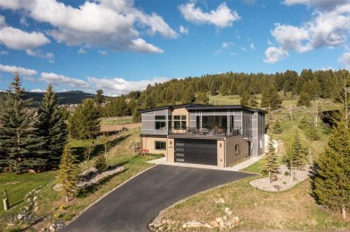 This modern, custom designed home built in 2020 has too many on Big Sky of Montana Golf Course in Montana - for sale on GolfHomes.com, golf home, golf lot