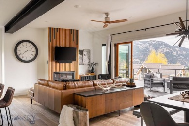 This modern, custom designed home built in 2020 has too many on Big Sky of Montana Golf Course in Montana - for sale on GolfHomes.com, golf home, golf lot