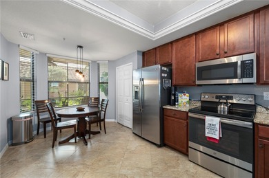 Impeccably maintained first-floor residence, being sold turn key on Lakewood National Golf Club in Florida - for sale on GolfHomes.com, golf home, golf lot