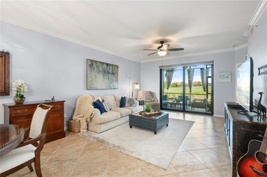 Impeccably maintained first-floor residence, being sold turn key on Lakewood National Golf Club in Florida - for sale on GolfHomes.com, golf home, golf lot