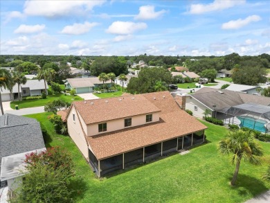 Roof 2024, HVAC 2017, Water Heater 2013. Located in the heart of on Suntree Country Club in Florida - for sale on GolfHomes.com, golf home, golf lot