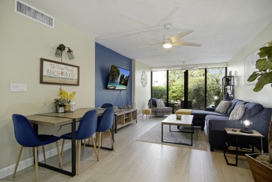 Meticulously remodeled, fully furnished, one bedroom, one bath on Ocean Village Golf Course in Florida - for sale on GolfHomes.com, golf home, golf lot