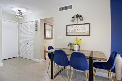 Meticulously remodeled, fully furnished, one bedroom, one bath on Ocean Village Golf Course in Florida - for sale on GolfHomes.com, golf home, golf lot