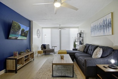 Meticulously remodeled, fully furnished, one bedroom, one bath on Ocean Village Golf Course in Florida - for sale on GolfHomes.com, golf home, golf lot