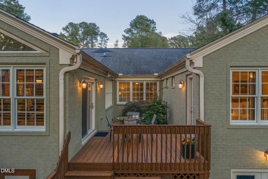 A rare opportunity to own a coveted one-level ranch home in the on Hope Valley Country Club in North Carolina - for sale on GolfHomes.com, golf home, golf lot