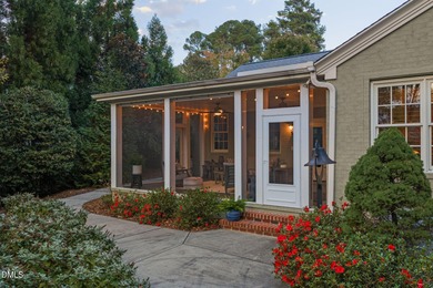 A rare opportunity to own a coveted one-level ranch home in the on Hope Valley Country Club in North Carolina - for sale on GolfHomes.com, golf home, golf lot