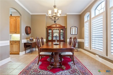 This stunning 5-bedroom, 4.5-bath home sits on over half an acre on Mill Creek Golf Club in Texas - for sale on GolfHomes.com, golf home, golf lot