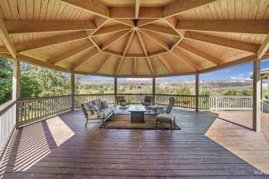 The view from this home's estimated 1800 square foot covered on Clear Lake Country Club in Idaho - for sale on GolfHomes.com, golf home, golf lot
