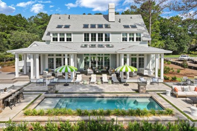 Introducing a stunning 3-bedroom, 3.5-bath estate that captures on Berkeley Hall Golf Club in South Carolina - for sale on GolfHomes.com, golf home, golf lot