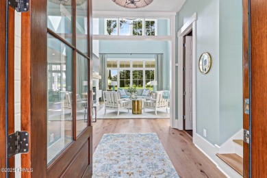 Introducing a stunning 3-bedroom, 3.5-bath estate that captures on Berkeley Hall Golf Club in South Carolina - for sale on GolfHomes.com, golf home, golf lot