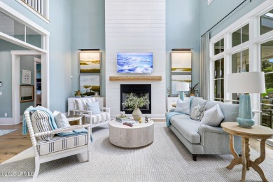 Introducing a stunning 3-bedroom, 3.5-bath estate that captures on Berkeley Hall Golf Club in South Carolina - for sale on GolfHomes.com, golf home, golf lot