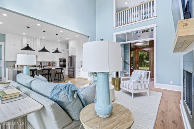 Introducing a stunning 3-bedroom, 3.5-bath estate that captures on Berkeley Hall Golf Club in South Carolina - for sale on GolfHomes.com, golf home, golf lot