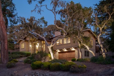 This craftsman-style home seamlessly combines elegance and charm on Monterey Peninsula Golf and Country Club in California - for sale on GolfHomes.com, golf home, golf lot