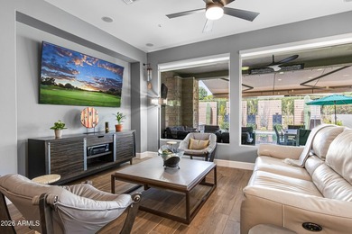 Modern designer touches define this stunning home, complete with on Trilogy Golf Club At Vistancia in Arizona - for sale on GolfHomes.com, golf home, golf lot