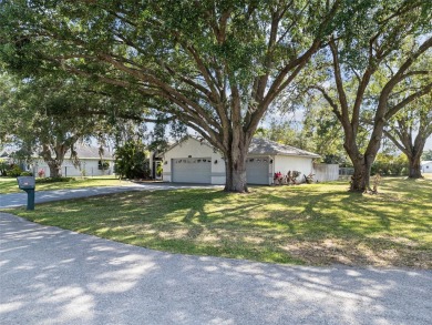 Located on a large corner lot along a peaceful canal, this on Spring Lake Golf Resort in Florida - for sale on GolfHomes.com, golf home, golf lot