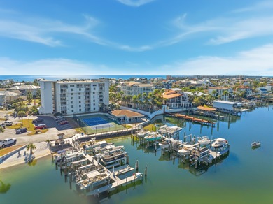 Welcome to Dolphin Point Penthouse 703A, a premier west corner on Sandpiper Cove Golf Course in Florida - for sale on GolfHomes.com, golf home, golf lot
