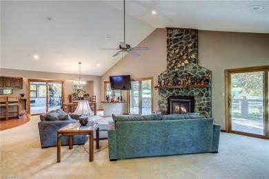 Beautiful Contemporary Home on the Golf Course at High Meadows on High Meadows Golf and Country Club in North Carolina - for sale on GolfHomes.com, golf home, golf lot