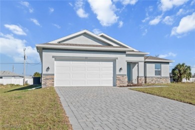 New Construction Energy Efficient Home in NE Cape Coral. Welcome on Del Tura Golf and Country Club in Florida - for sale on GolfHomes.com, golf home, golf lot