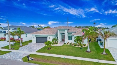 Newly constructed in 2023, this luxury home comes completely on Island Country Club in Florida - for sale on GolfHomes.com, golf home, golf lot