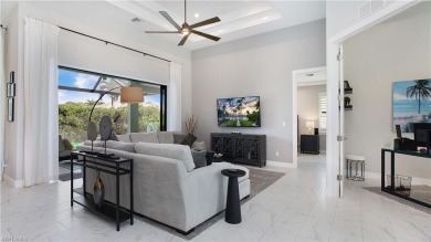 Newly constructed in 2023, this luxury home comes completely on Island Country Club in Florida - for sale on GolfHomes.com, golf home, golf lot