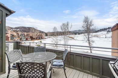 A much sought-after top floor, three bedroom Villa with a garage on The Snowmass Club in Colorado - for sale on GolfHomes.com, golf home, golf lot