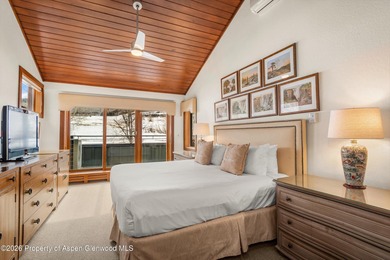 A much sought-after top floor, three bedroom Villa with a garage on The Snowmass Club in Colorado - for sale on GolfHomes.com, golf home, golf lot