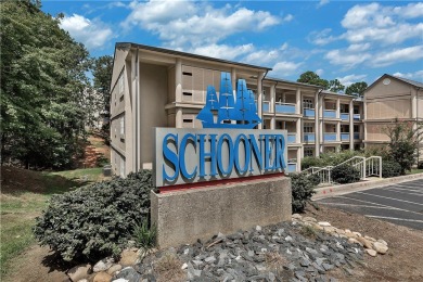 LAKE KEOWEE VIEWS from this beautifully updated Tall Ship Condo on Keowee Key Golf and Country Club in South Carolina - for sale on GolfHomes.com, golf home, golf lot