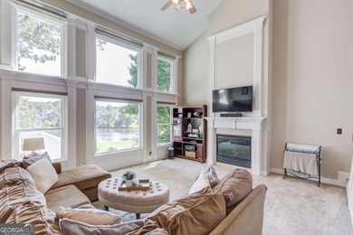 Lakefront living in sought after Hamilton Mill, priced to sell! on Hamilton Mill Golf Club in Georgia - for sale on GolfHomes.com, golf home, golf lot