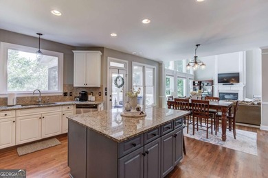 Lakefront living in sought after Hamilton Mill, priced to sell! on Hamilton Mill Golf Club in Georgia - for sale on GolfHomes.com, golf home, golf lot