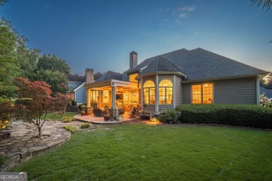Beautiful details throughout in this impeccably maintained on Hamilton Mill Golf Club in Georgia - for sale on GolfHomes.com, golf home, golf lot