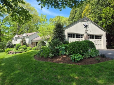 Discover the perfect blend of modern updates and timeless charm on Ridgewood Country Club in Connecticut - for sale on GolfHomes.com, golf home, golf lot
