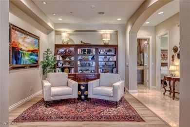 Experience resort-style living in this stunning single-story on Reflection Bay Golf Club in Nevada - for sale on GolfHomes.com, golf home, golf lot