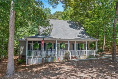 Welcome to this lovely Lake Hartwell area home with winter views on The Trail At Chickasaw Pointe in South Carolina - for sale on GolfHomes.com, golf home, golf lot