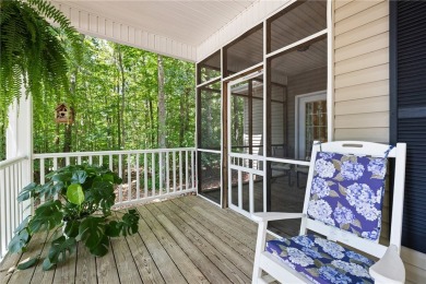Welcome to this lovely Lake Hartwell area home with winter views on The Trail At Chickasaw Pointe in South Carolina - for sale on GolfHomes.com, golf home, golf lot