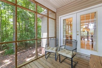 Welcome to this lovely Lake Hartwell area home with winter views on The Trail At Chickasaw Pointe in South Carolina - for sale on GolfHomes.com, golf home, golf lot