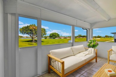 GOLF COURSE & WATER VIEWS from this top-floor condo with no on Kings Point Golf - Executive in Florida - for sale on GolfHomes.com, golf home, golf lot