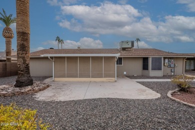 This updated and beautiful 3-bedroom home is move in ready with on Sun City Lakes West and East in Arizona - for sale on GolfHomes.com, golf home, golf lot