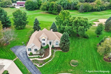Stunning home in Chalet Hills Estates situated on the 10th hole on Chalet Hills Golf Club in Illinois - for sale on GolfHomes.com, golf home, golf lot