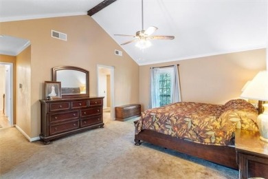 Stately Mid Century Modern 4-bedroom home situated on a wooded on Covington Country Club in Louisiana - for sale on GolfHomes.com, golf home, golf lot