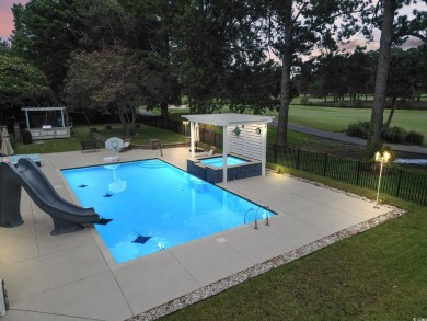 Perfectly positioned on a sprawling 0.76-acre lot overlooking on Myrtlewood Golf Course and Club  in South Carolina - for sale on GolfHomes.com, golf home, golf lot