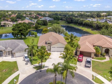 Welcome to this rare lakefront home on a cul-de-sac in the heart on St. Lucie Trail Golf Club in Florida - for sale on GolfHomes.com, golf home, golf lot