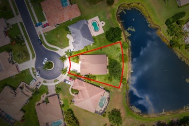 Welcome to this rare lakefront home on a cul-de-sac in the heart on St. Lucie Trail Golf Club in Florida - for sale on GolfHomes.com, golf home, golf lot