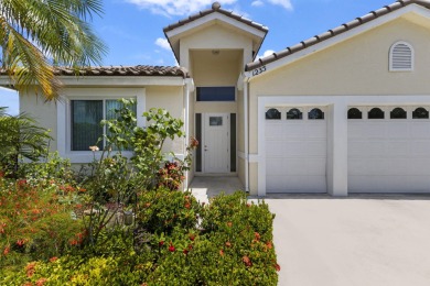 Welcome to this rare lakefront home on a cul-de-sac in the heart on St. Lucie Trail Golf Club in Florida - for sale on GolfHomes.com, golf home, golf lot
