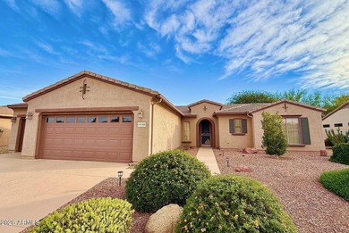This luxurious, move-in-ready home features a stunning chef's on Sun City Grand Golf Couse and Club in Arizona - for sale on GolfHomes.com, golf home, golf lot