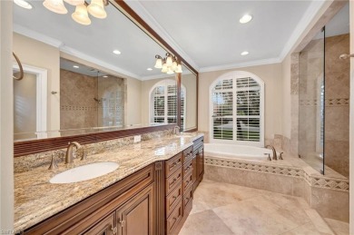 Tucked away in the highly sought-after River Ridge at Bonita Bay on Bonita Bay West in Florida - for sale on GolfHomes.com, golf home, golf lot