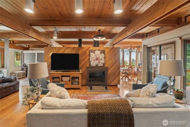 Frank Lloyd Wright-inspired Northwest contemporary with 4 on  in Washington - for sale on GolfHomes.com, golf home, golf lot