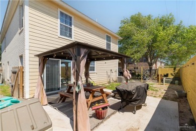 Take a moment to explore this stunning two-story house located on Los Lagos Golf Club in Texas - for sale on GolfHomes.com, golf home, golf lot