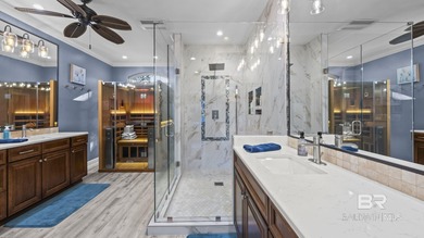 Elevate your vision of paradise in this stunning, 4BR/4BA on Peninsula Golf and Racquet Club in Alabama - for sale on GolfHomes.com, golf home, golf lot