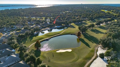 Elevate your vision of paradise in this stunning, 4BR/4BA on Peninsula Golf and Racquet Club in Alabama - for sale on GolfHomes.com, golf home, golf lot